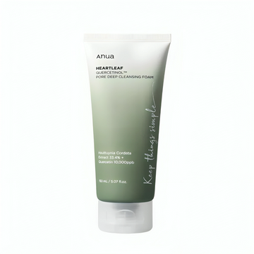 ANUA HEARTLEAF SUCCINIC PORE DEEP CLEANSING FOAM KOREA150ml